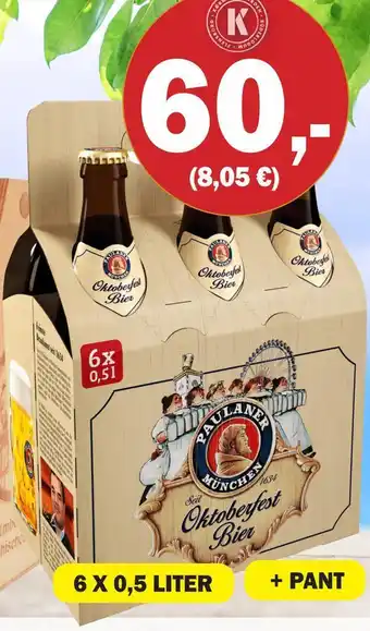 Paulaner oktoberfest bier