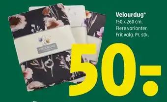 Velourdug