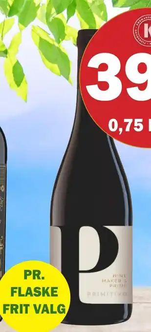 Købmandsgården Pride primitivo tilbud