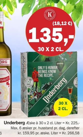 Købmandsgården Underberg tilbud