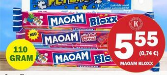 Købmandsgården Maoam bloxx tilbud