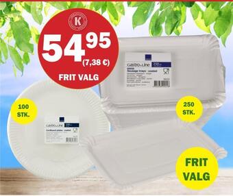 Købmandsgården Abena paptallerkner tilbud
