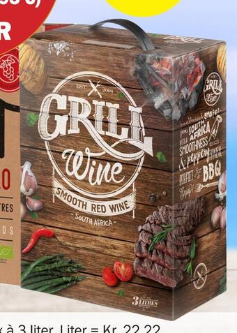 Købmandsgården Grill wine tilbud