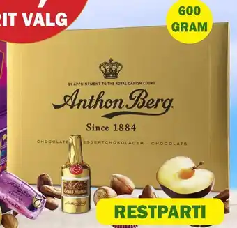 Købmandsgården Anthon berg luxury gold tilbud