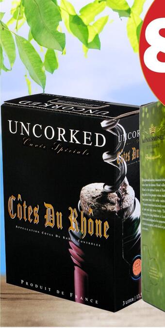 Købmandsgården Côtes-du-rhône uncorked tilbud