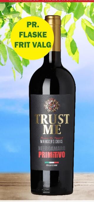Købmandsgården Trust me primitivo tilbud