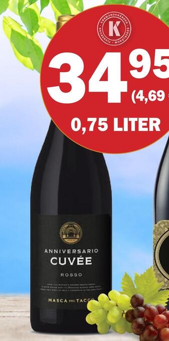 Købmandsgården Cuvée rosso tilbud