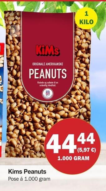 Købmandsgården Kims peanuts tilbud