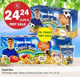Købmandsgården Capri-sun tilbud