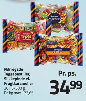 Fleggaard Frutti blandede karameller karameller tilbud