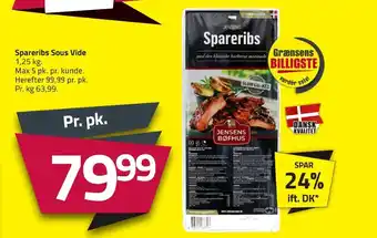 Fleggaard Jensens spareribs tilbud
