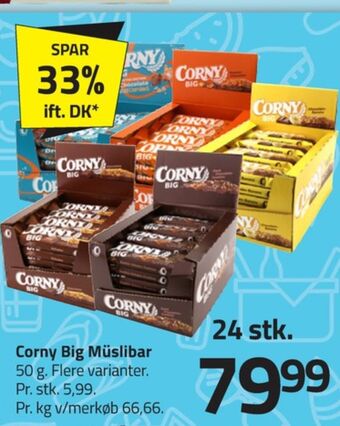 Fleggaard Corny myslibar tilbud