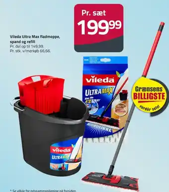 Fleggaard Vileda moppesæt tilbud