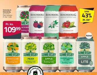 Fleggaard Rekorderlig cider tilbud