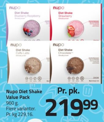 Fleggaard Nupo slankemiddel tilbud