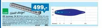 Biltema LED lysrampe, 36 W tilbud