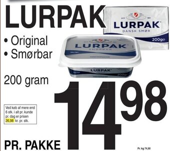 ABC Lavpris LURPAK tilbud