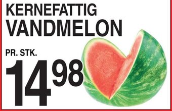 ABC Lavpris KERNEFATTIG VANDMELON tilbud