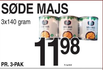 ABC Lavpris SØDE MAJS tilbud