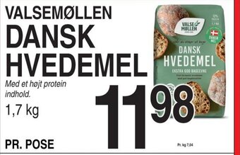 ABC Lavpris VALSEMØLLEN DANSK HVEDEMEL tilbud
