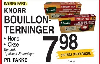 ABC Lavpris KNORR BOUILLON-TERNINGER tilbud