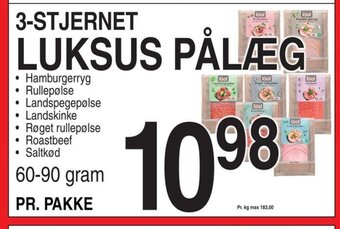 ABC Lavpris 3-STJERNET LUKSUS PÅLÆG tilbud