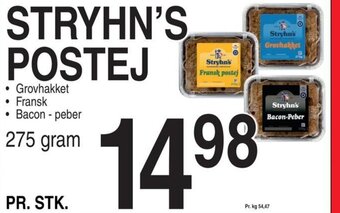 ABC Lavpris STRYHN'S POSTEJ tilbud
