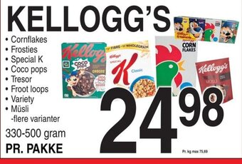 ABC Lavpris KELLOGG'S tilbud