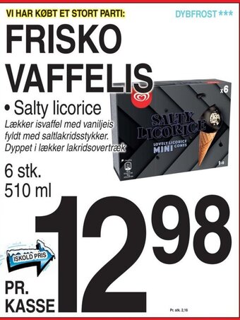 ABC Lavpris FRISKO VAFFELIS tilbud