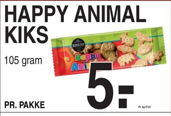 ABC Lavpris HAPPY ANIMAL KIKS tilbud