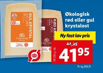 Lidl Økologisk rød eller gul krystalost tilbud
