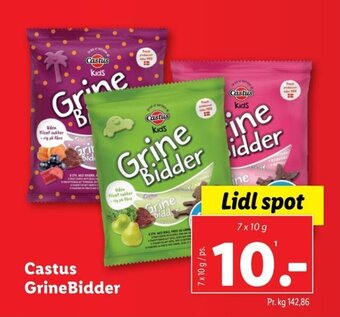 Lidl Castus GrineBidder tilbud