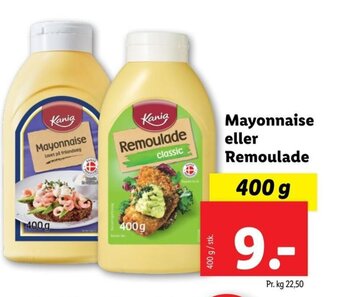 Mayonnaise eller Remoulade
