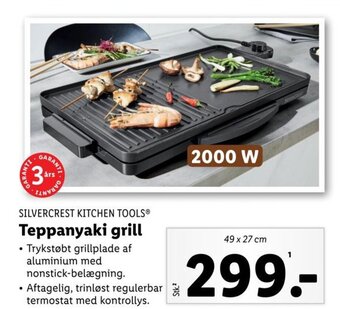 Lidl SILVERCREST KITCHEN TOOLS® Teppanyaki grill tilbud
