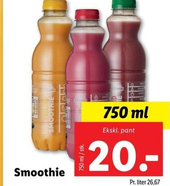 Lidl Smoothie tilbud