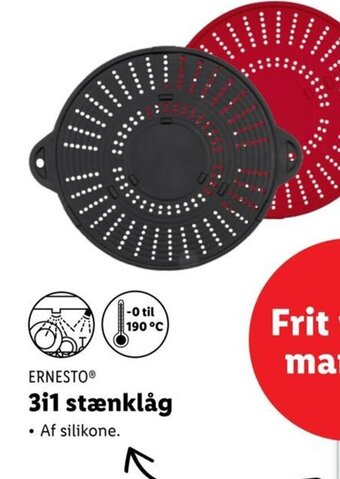 ERNESTOⓇ 3i1 stænklåg