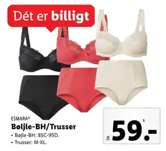 Lidl ESMARAⓇ Bøljle-BH/Trusser tilbud