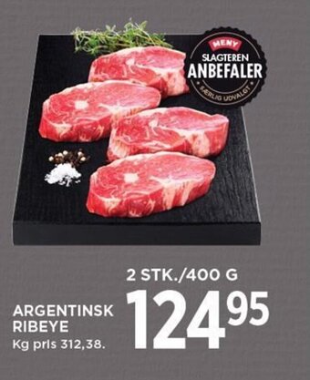 MENY ARGENTINSK RIBEYE tilbud
