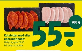 Coop 365 Coop grisekoteletter tilbud