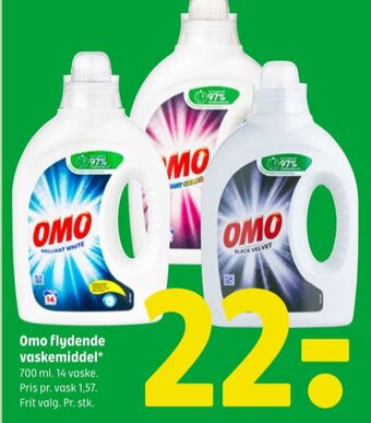 Coop 365 Omo vaskemiddel-flydende tilbud