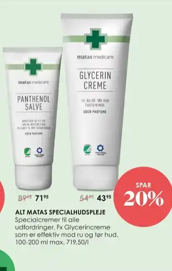 Matas Matas medicare salve tilbud
