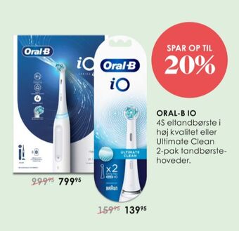 Braun oral-b eltandbørste