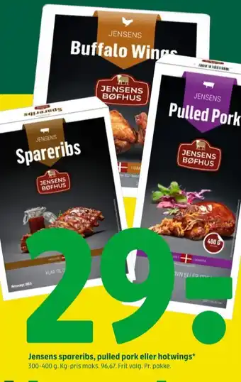 Coop 365 Jensens buffalo wings tilbud