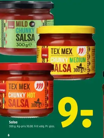 Coop 365 Coop 365 salsa dip tilbud