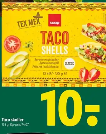 Coop 365 Coop taco-skaller tilbud