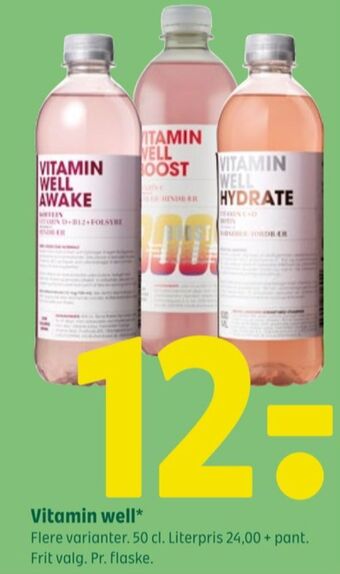 Coop 365 Vitamin well vitamindrik tilbud