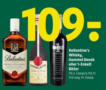 Coop 365 Ballantines whisky tilbud