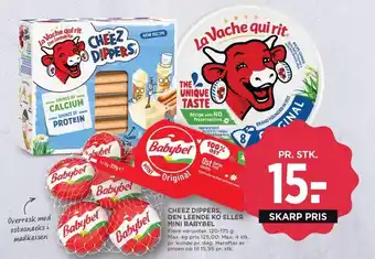 CHEEZ DIPPERS, DEN LEENDE KO ELLER MINI BABYBEL