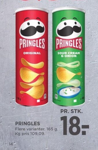 MENY PRINGLES tilbud