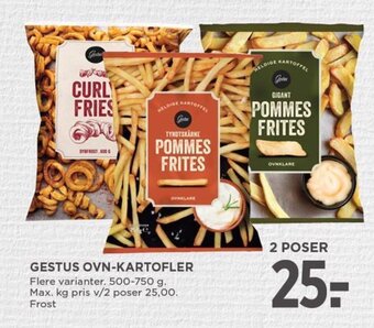 MENY GESTUS OVN-KARTOFLER tilbud
